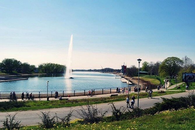 Ada Lake Tour - Belgrade Waterfront: modern riverside without the crowds