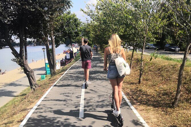 Ada Lake Tour - Ada Lake full circle: the relaxed loop and a local-feeling beach bar