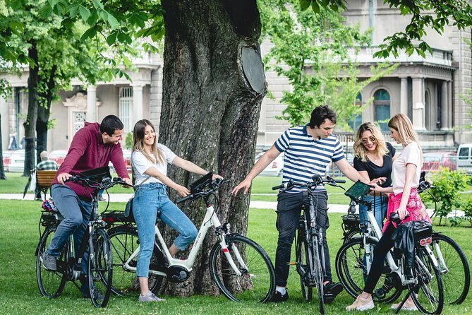 Belgrade E-Bike Tour: Power Glide! - House of the National Assembly: a fast intro to modern Serbia