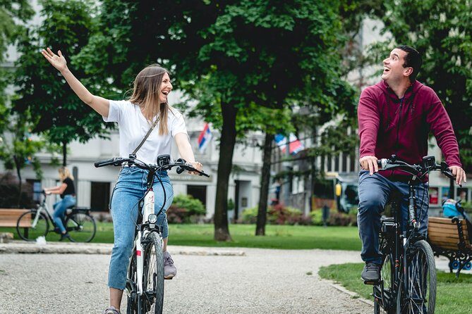 Belgrade E-Bike Tour: Power Glide! - St. Mark Orthodox Church and Tasmajdan Park: faith plus a breather