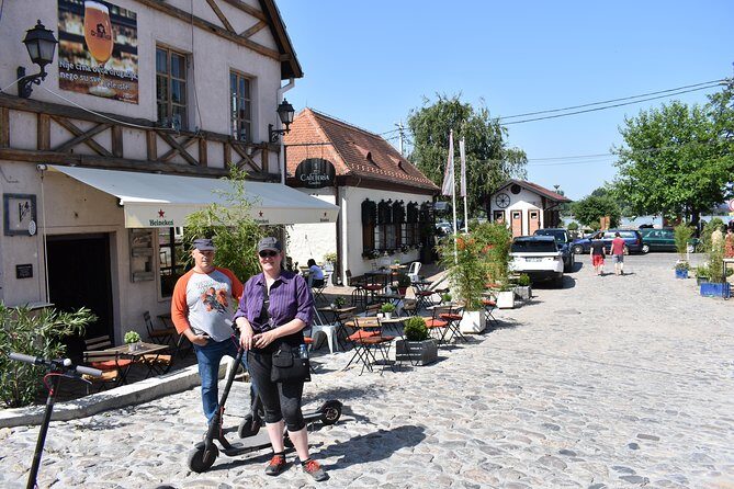 E-Scooter Zemun Tour - Zemun’s main pedestrian zone and the Magistrate