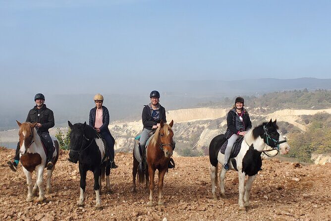 Horseback Trail Riding and Hiking - Day Trip from Belgrade - Stop 3, Beli Majdan: stone chambers and a steep slope moment