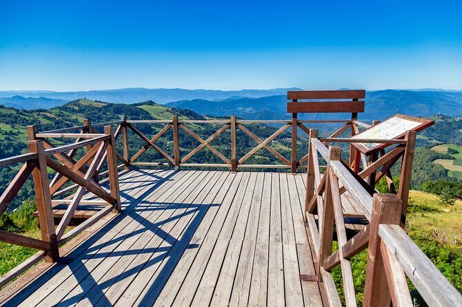 Western Serbia: Drina River House & Mokra Gora (Sargan 8 + Drvengrad) - 7 a.m. pickup and the Gate of Podrinje photo stop